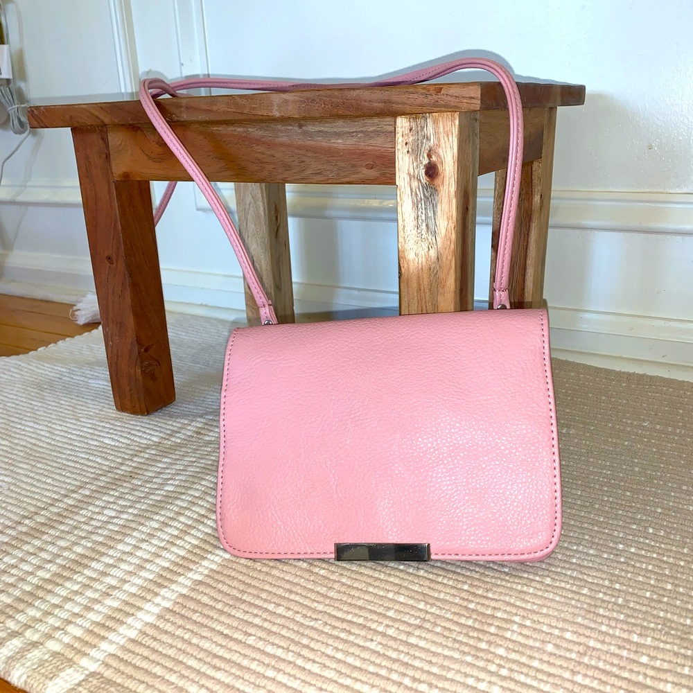 NWT. Pastel pink crossbody bag